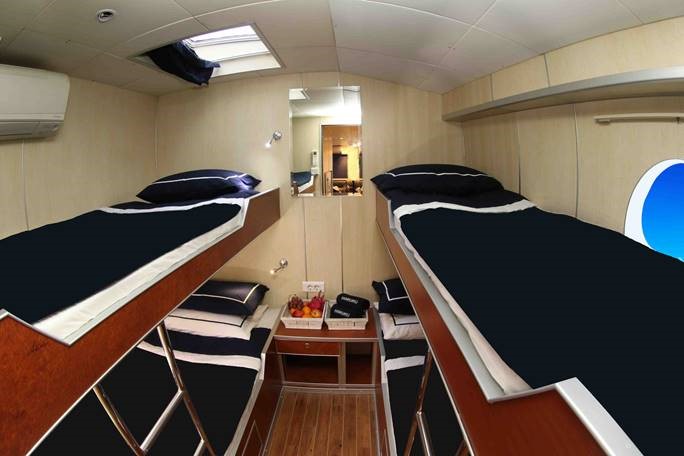 Haruku_4_bed_single_cabin Haruku_4_bed_single_cabin