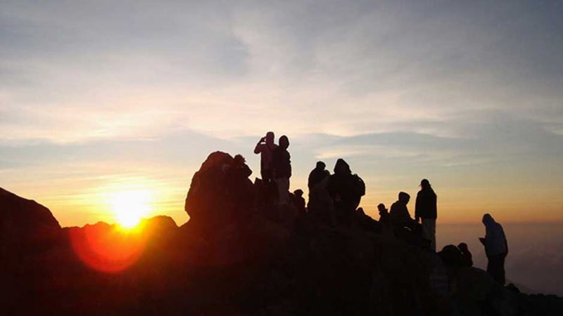 Sunrise at Mount Agung